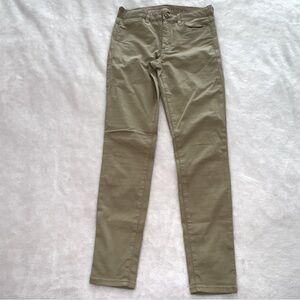 American Eagle Hi-waisted Khaki Jeggings -Size 6